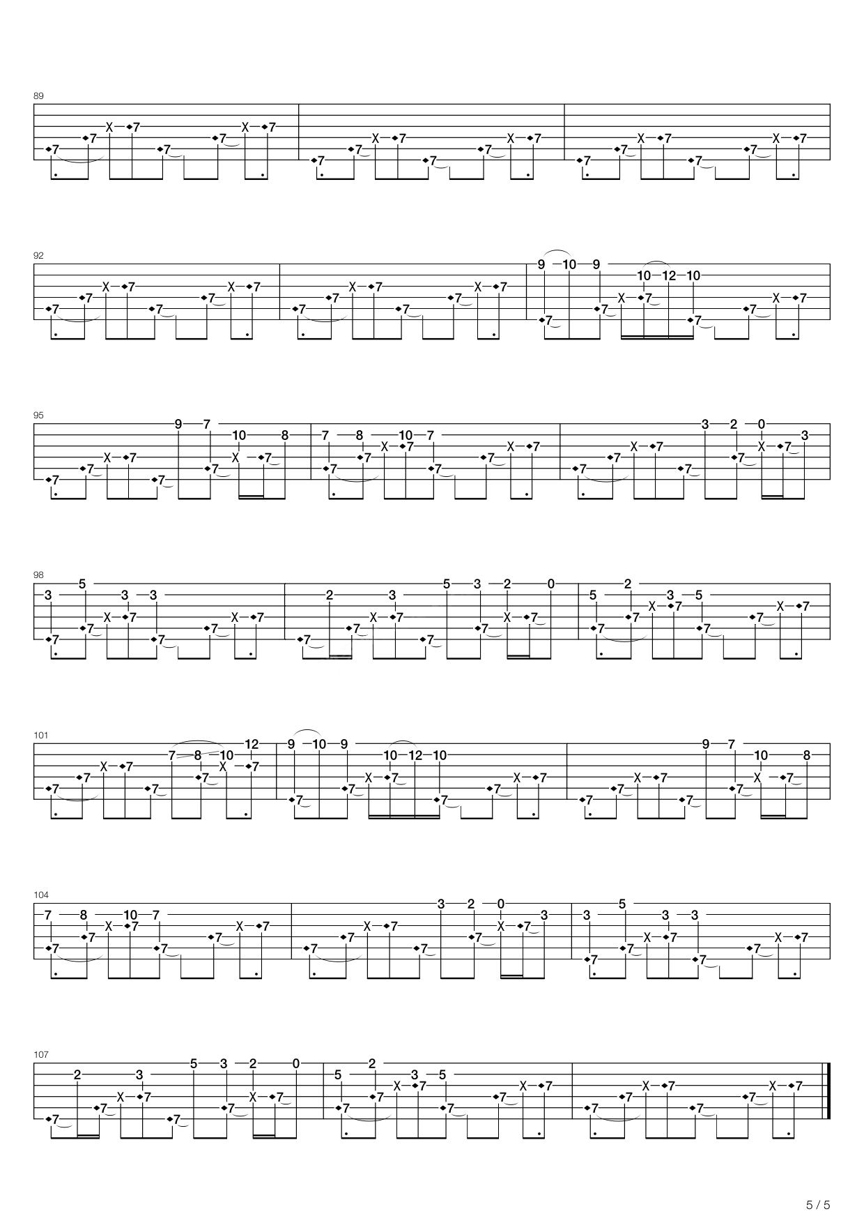 andy mckee《rylynn》吉他谱