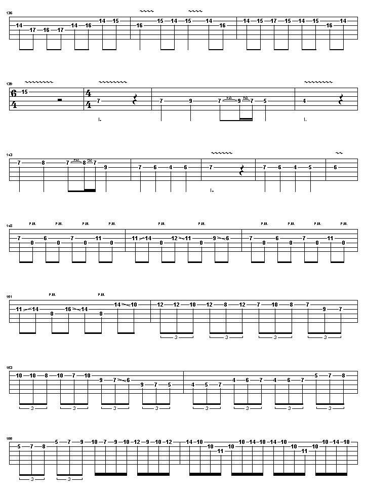 卡农吉他简谱数字_卡农吉他数字谱简谱(2)